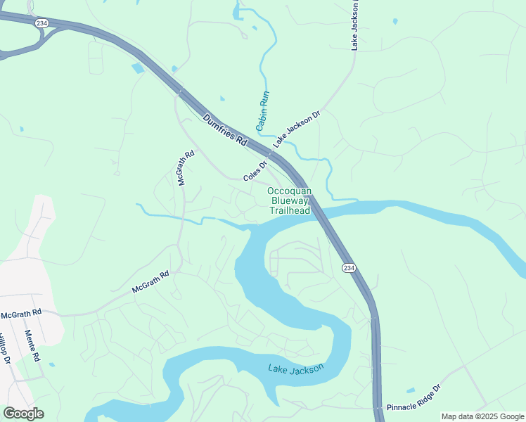 map of restaurants, bars, coffee shops, grocery stores, and more near 8267 Damview Place in Manassas