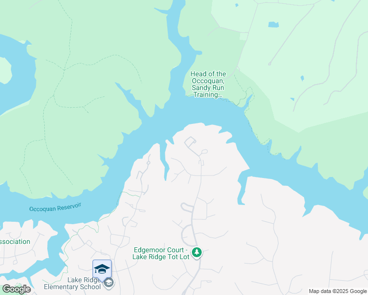 map of restaurants, bars, coffee shops, grocery stores, and more near 11548 Hill Meade Lane in Woodbridge