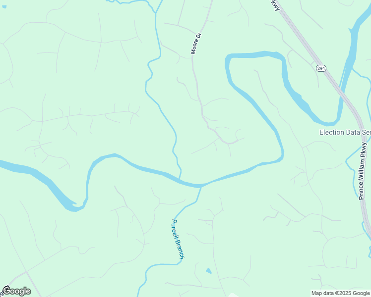 map of restaurants, bars, coffee shops, grocery stores, and more near 7320 Spriggs Ford Court in Manassas