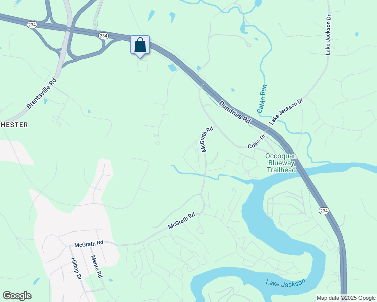 map of restaurants, bars, coffee shops, grocery stores, and more near 11447 Harton Street in Manassas