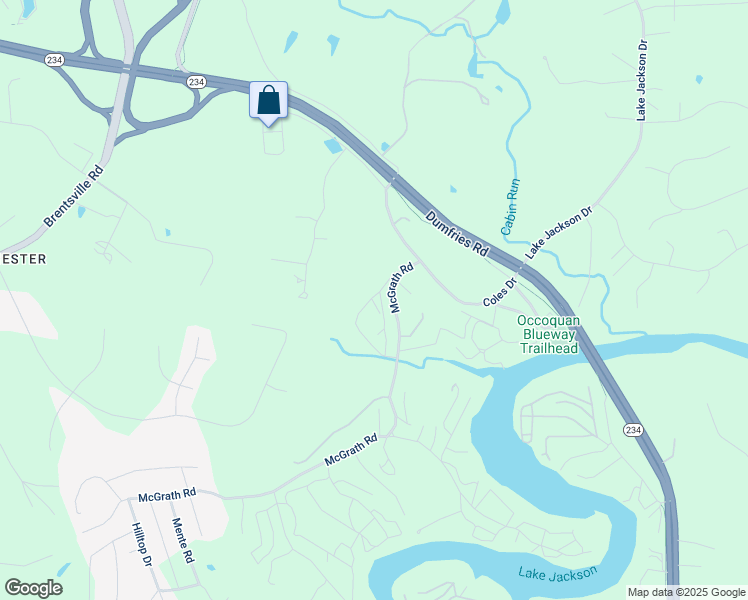 map of restaurants, bars, coffee shops, grocery stores, and more near 11435 Harton Street in Manassas
