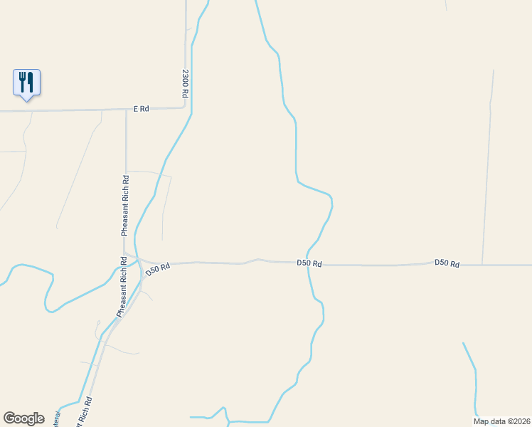 map of restaurants, bars, coffee shops, grocery stores, and more near 23223 D50 Road in Delta