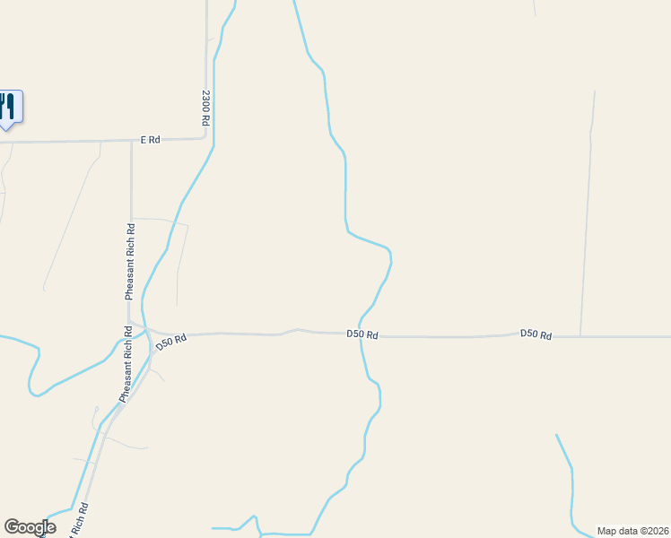 map of restaurants, bars, coffee shops, grocery stores, and more near 23223 D50 Road in Delta