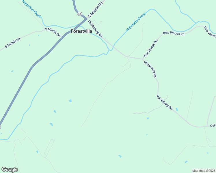 map of restaurants, bars, coffee shops, grocery stores, and more near 351 Apple Tree Lane in Quicksburg