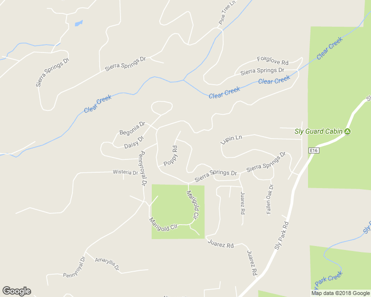map of restaurants, bars, coffee shops, grocery stores, and more near 5364 Buttercup Drive in Pollock Pines
