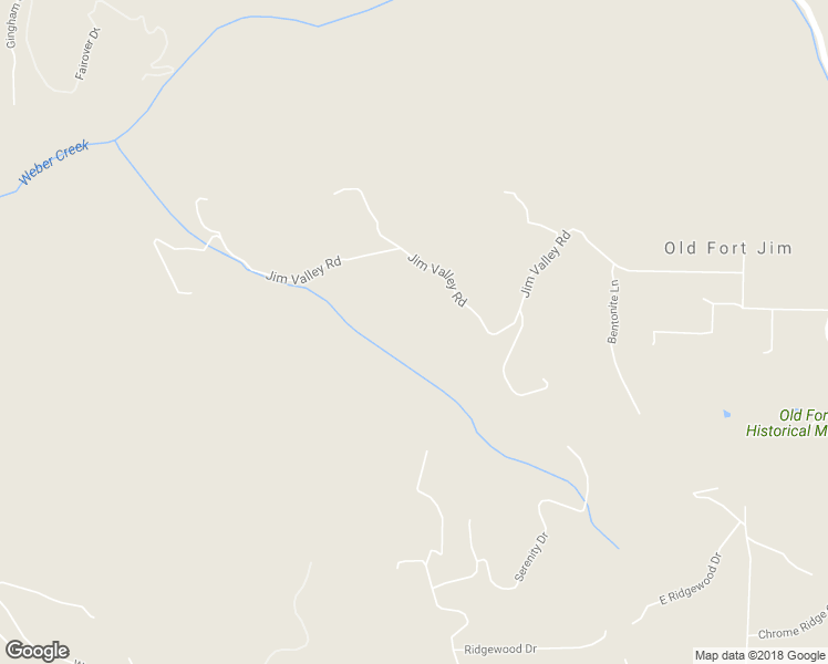 map of restaurants, bars, coffee shops, grocery stores, and more near 2500 Jim Valley Road in Placerville