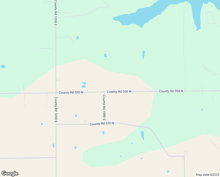 map of restaurants, bars, coffee shops, grocery stores, and more near 10852 County Road 350 North in Loogootee