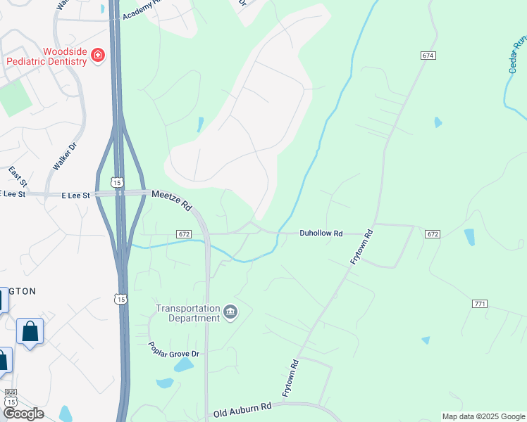 map of restaurants, bars, coffee shops, grocery stores, and more near 7801 Warrenton Chase Drive in Warrenton