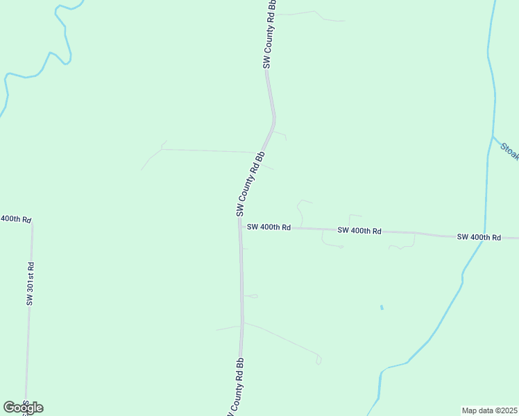 map of restaurants, bars, coffee shops, grocery stores, and more near 245 Southwest 400th Road in Warrensburg