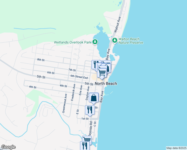 map of restaurants, bars, coffee shops, grocery stores, and more near 4037 7th Street in North Beach