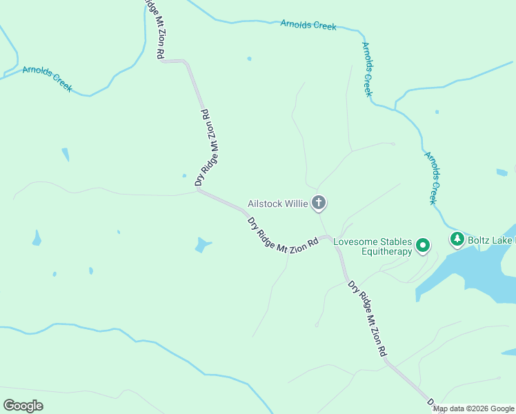 map of restaurants, bars, coffee shops, grocery stores, and more near 2115 Dry Ridge Mount Zion Road in Dry Ridge