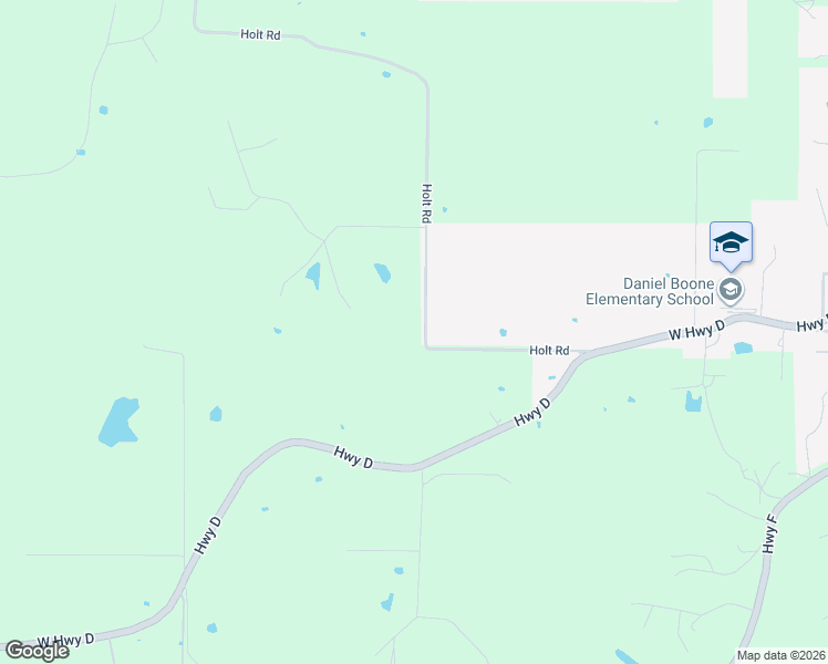 map of restaurants, bars, coffee shops, grocery stores, and more near 4575 Holt Road in Wentzville