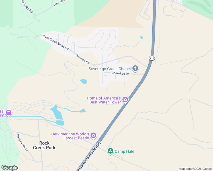 map of restaurants, bars, coffee shops, grocery stores, and more near 8470 Piute Road in Colorado Springs