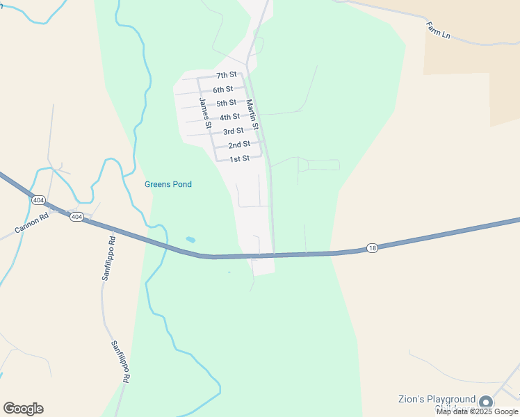 map of restaurants, bars, coffee shops, grocery stores, and more near 11500 Gristmill Lane in Bridgeville