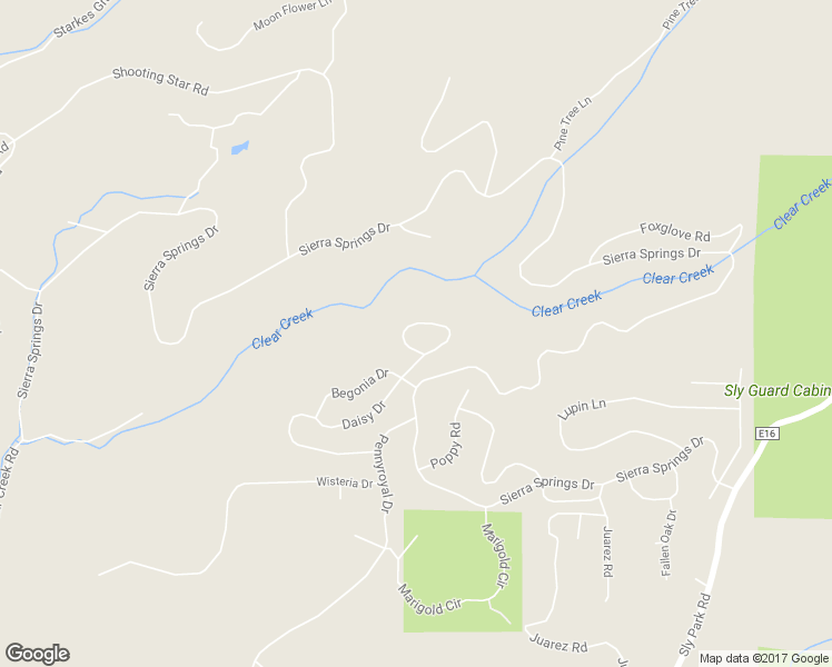 map of restaurants, bars, coffee shops, grocery stores, and more near 5651 Daisy Drive in Pollock Pines