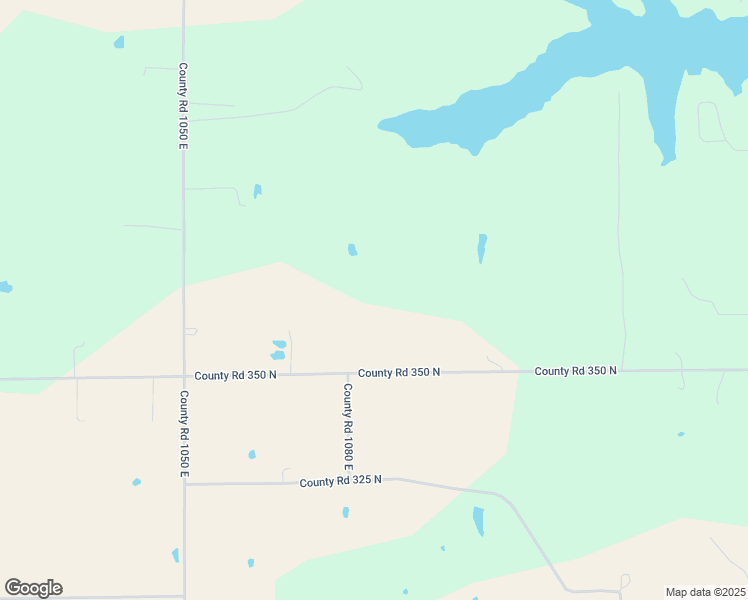 map of restaurants, bars, coffee shops, grocery stores, and more near 10852 East 350 North in Loogootee