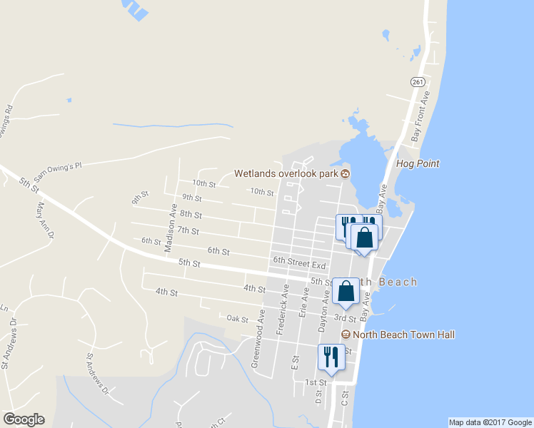map of restaurants, bars, coffee shops, grocery stores, and more near 3837 9th Street in North Beach