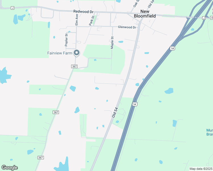 map of restaurants, bars, coffee shops, grocery stores, and more near 2632 Country Club Drive in New Bloomfield