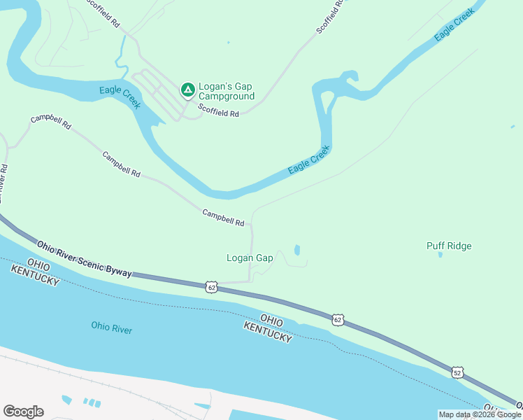 map of restaurants, bars, coffee shops, grocery stores, and more near 2685 Logan Gap Road in Ripley