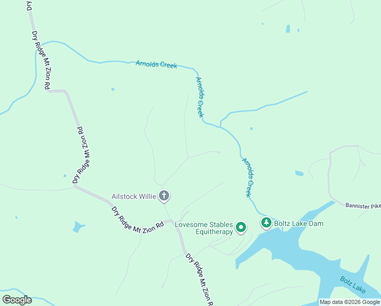 map of restaurants, bars, coffee shops, grocery stores, and more near 105 Saddlebrook Lane in Dry Ridge