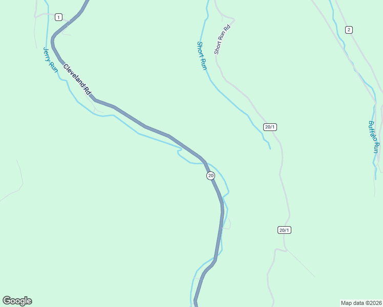 map of restaurants, bars, coffee shops, grocery stores, and more near Mountain Parkway in Cleveland