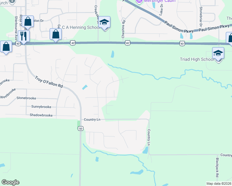 map of restaurants, bars, coffee shops, grocery stores, and more near 1433 Montauk Road in Troy