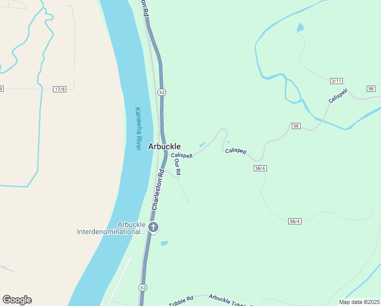 map of restaurants, bars, coffee shops, grocery stores, and more near in Arbuckle