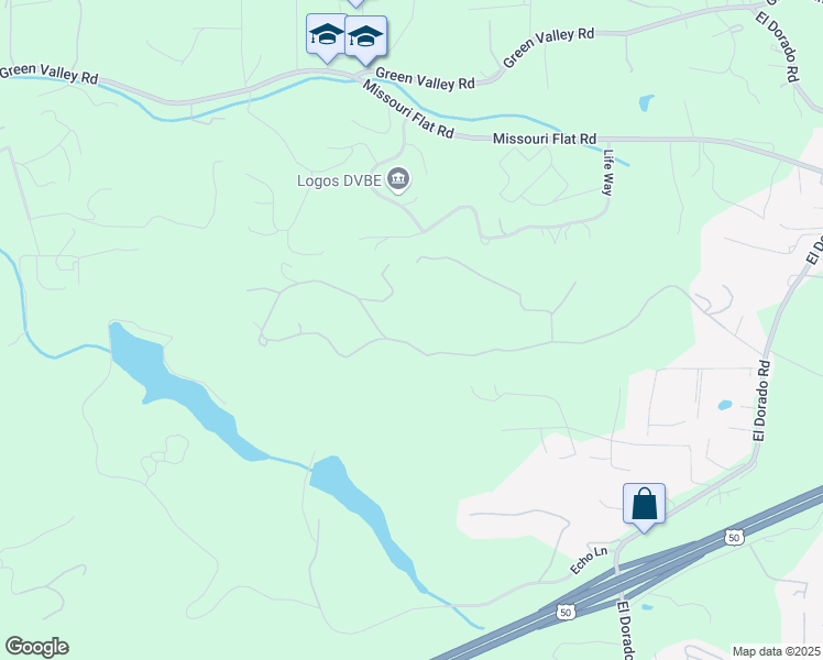 map of restaurants, bars, coffee shops, grocery stores, and more near 3311 Sundance Trail in Placerville
