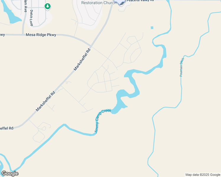map of restaurants, bars, coffee shops, grocery stores, and more near 9318 Petkash Peak Court in Fountain