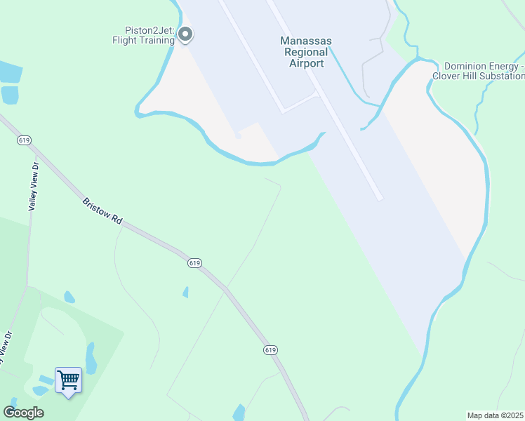 map of restaurants, bars, coffee shops, grocery stores, and more near 11727 Bristow Rd in Bristow