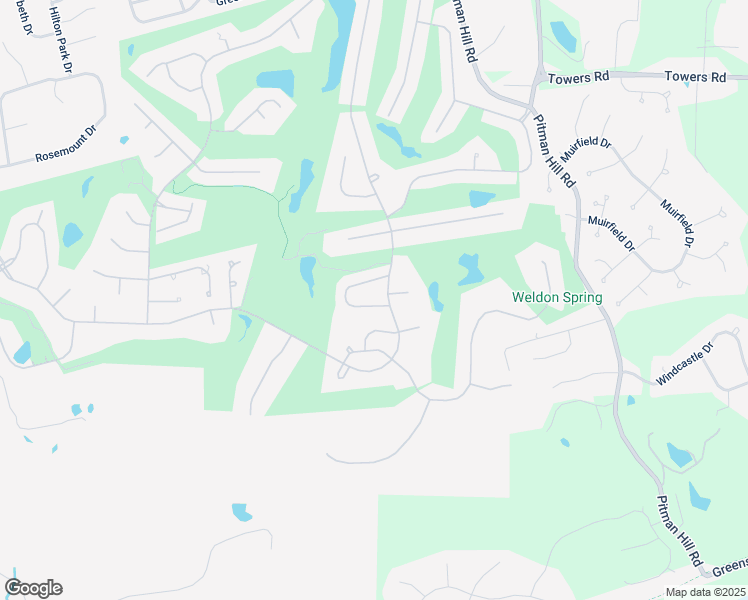 map of restaurants, bars, coffee shops, grocery stores, and more near 212 Greenburn Drive in Weldon Spring