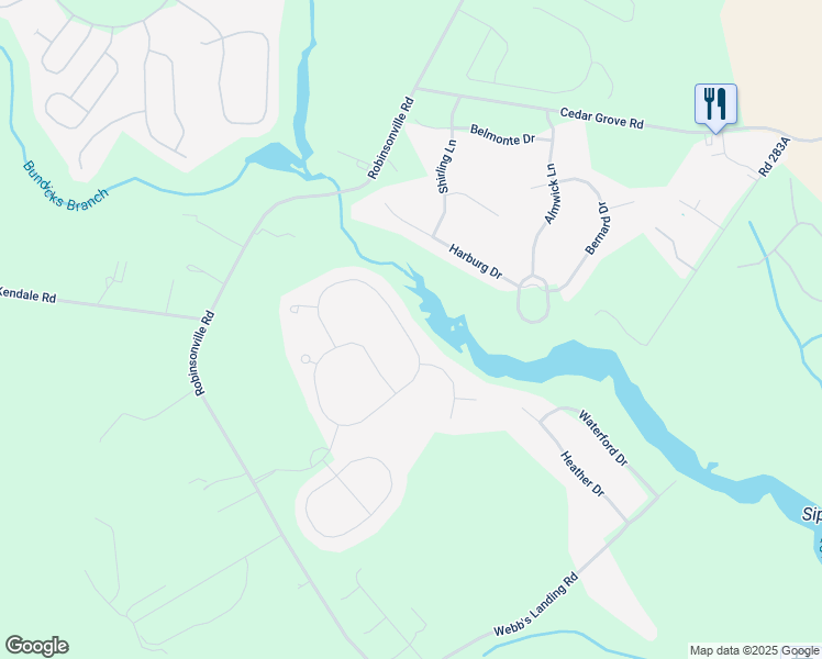 map of restaurants, bars, coffee shops, grocery stores, and more near 33854 Darlington Street in Lewes