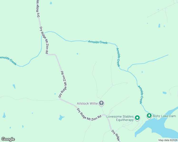 map of restaurants, bars, coffee shops, grocery stores, and more near 185 Bridle Court in Dry Ridge