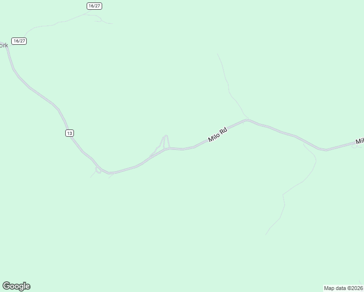 map of restaurants, bars, coffee shops, grocery stores, and more near Milo Road in Orma