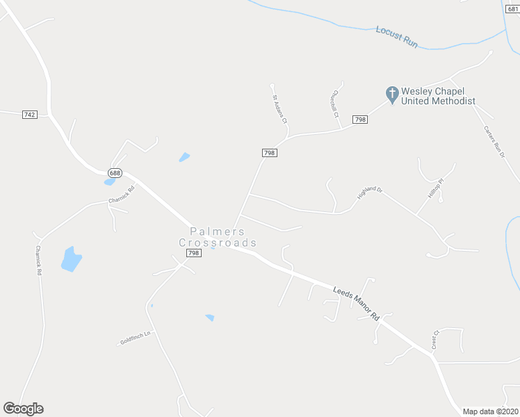map of restaurants, bars, coffee shops, grocery stores, and more near 10214 Highland Drive in Marshall