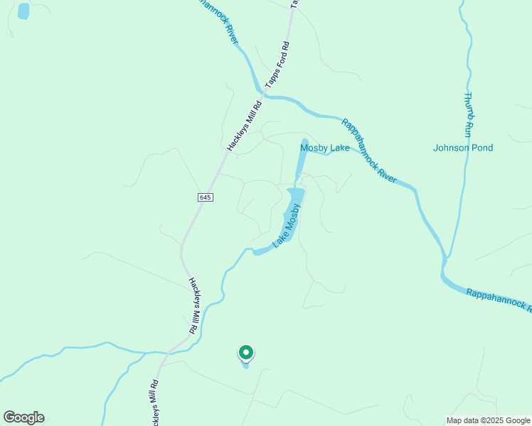 map of restaurants, bars, coffee shops, grocery stores, and more near 309 Pine Drive in Amissville