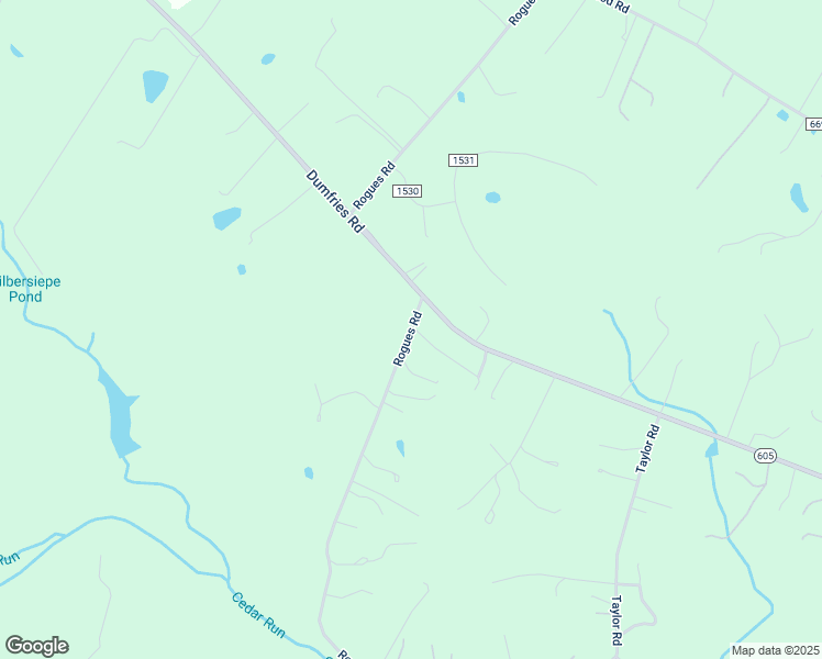map of restaurants, bars, coffee shops, grocery stores, and more near 7662 Rogues Road in Warrenton