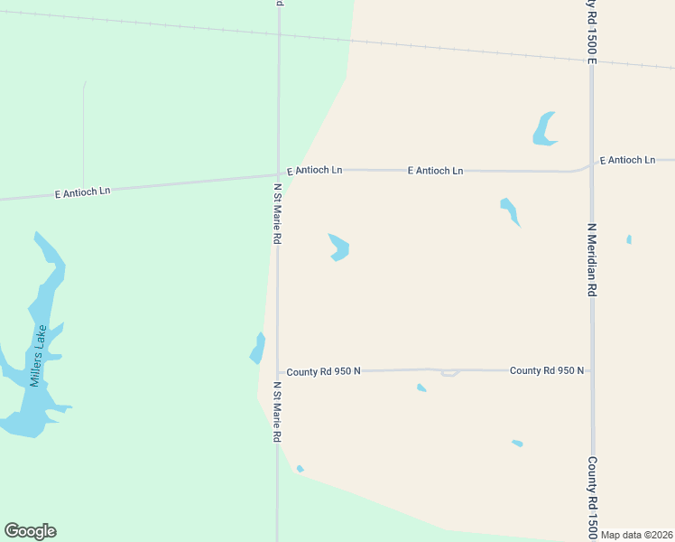 map of restaurants, bars, coffee shops, grocery stores, and more near 3918 North Saint Marie Road in Olney