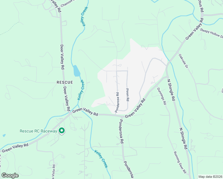 map of restaurants, bars, coffee shops, grocery stores, and more near 4379 Tommy Court in Rescue