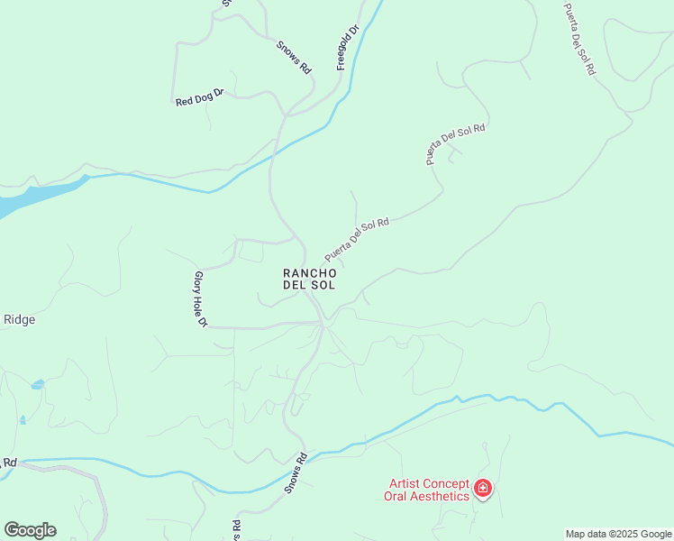 map of restaurants, bars, coffee shops, grocery stores, and more near 3820 Snows Road in Camino