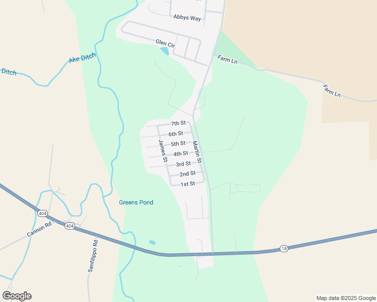 map of restaurants, bars, coffee shops, grocery stores, and more near 11229 5th Street in Bridgeville