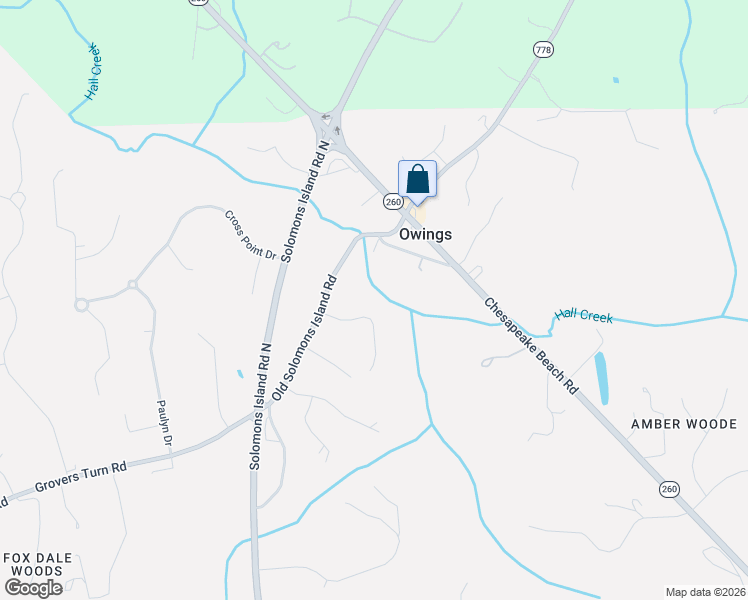 map of restaurants, bars, coffee shops, grocery stores, and more near 140 Owings Hill Court in Owings