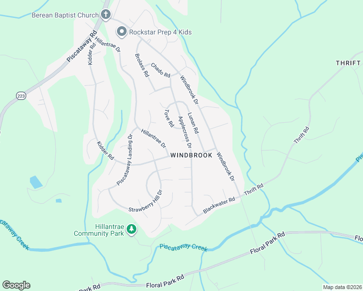 map of restaurants, bars, coffee shops, grocery stores, and more near 3603 Applecross Place in Clinton