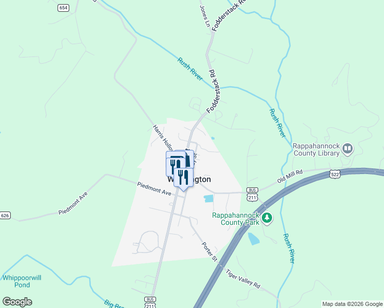 map of restaurants, bars, coffee shops, grocery stores, and more near 537 Gay Street in Washington