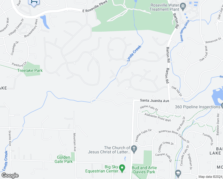 map of restaurants, bars, coffee shops, grocery stores, and more near 9884 Granite View Lane in Granite Bay