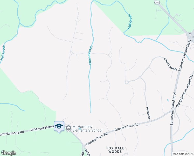 map of restaurants, bars, coffee shops, grocery stores, and more near 645 Winery Court in Owings