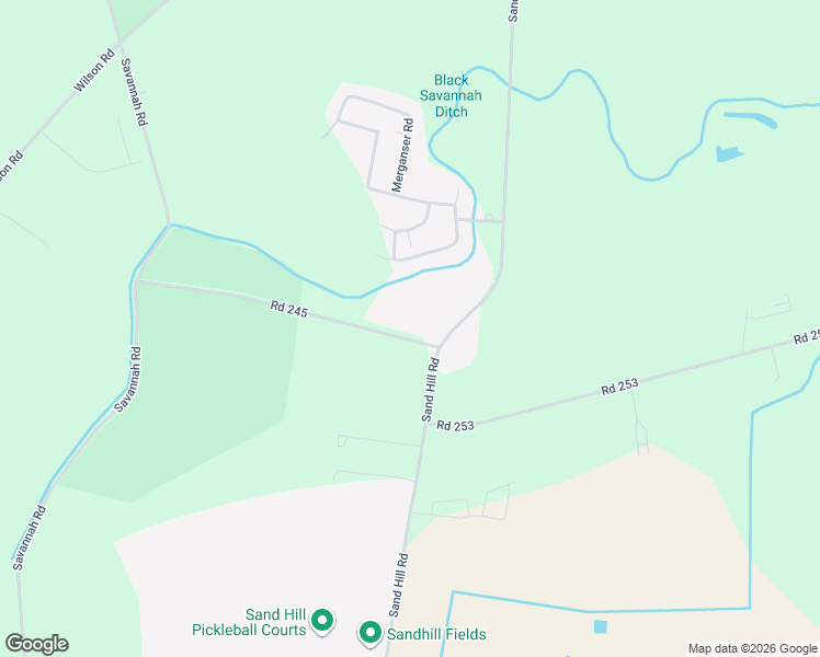 map of restaurants, bars, coffee shops, grocery stores, and more near 22069 Road 245 in Georgetown