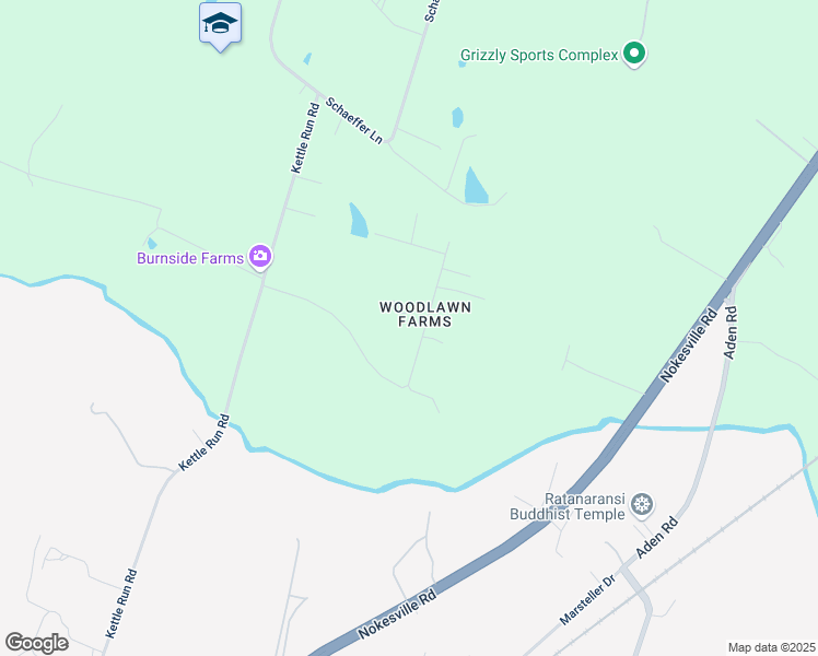 map of restaurants, bars, coffee shops, grocery stores, and more near 11094 Round Hill Drive in Nokesville