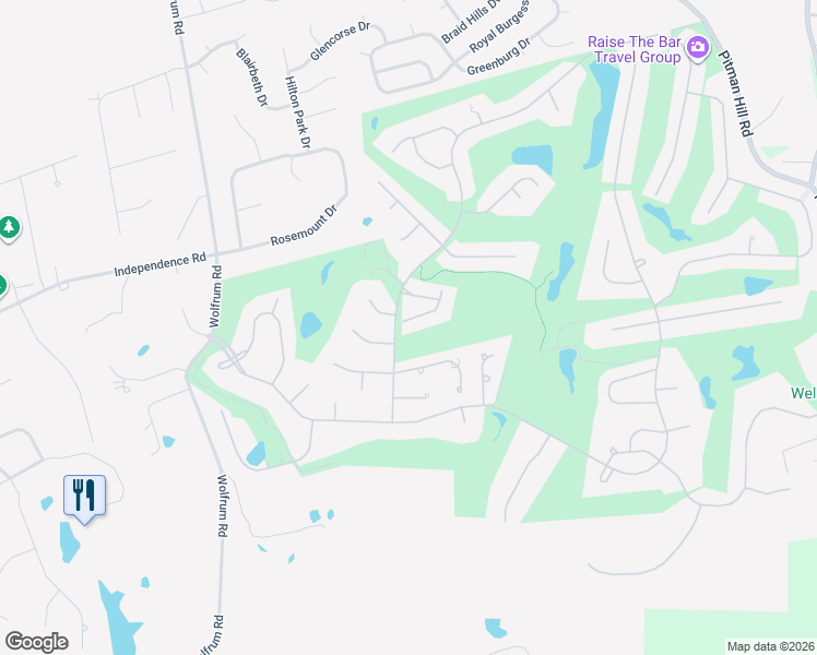 map of restaurants, bars, coffee shops, grocery stores, and more near 151 Shaelah Court in Weldon Spring