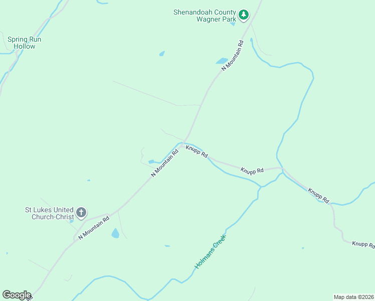 map of restaurants, bars, coffee shops, grocery stores, and more near 284 Knupp Road in Timberville